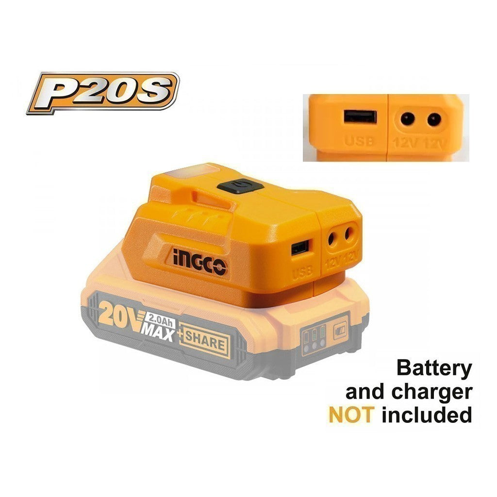 P20S 20V USB-A Charger CUCLI2022 ING-AC