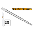INGCO SDS Hex Chisel 17x350mm Flat Chisel (DBC0523501)
