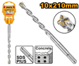 Ingco SDS-plus 10mm x 310mm hammer drill bit double flute