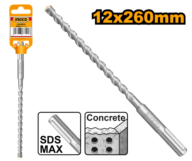 INGCO SDS-Max Masonry Hammer Drill Bit 32x600x800mm
