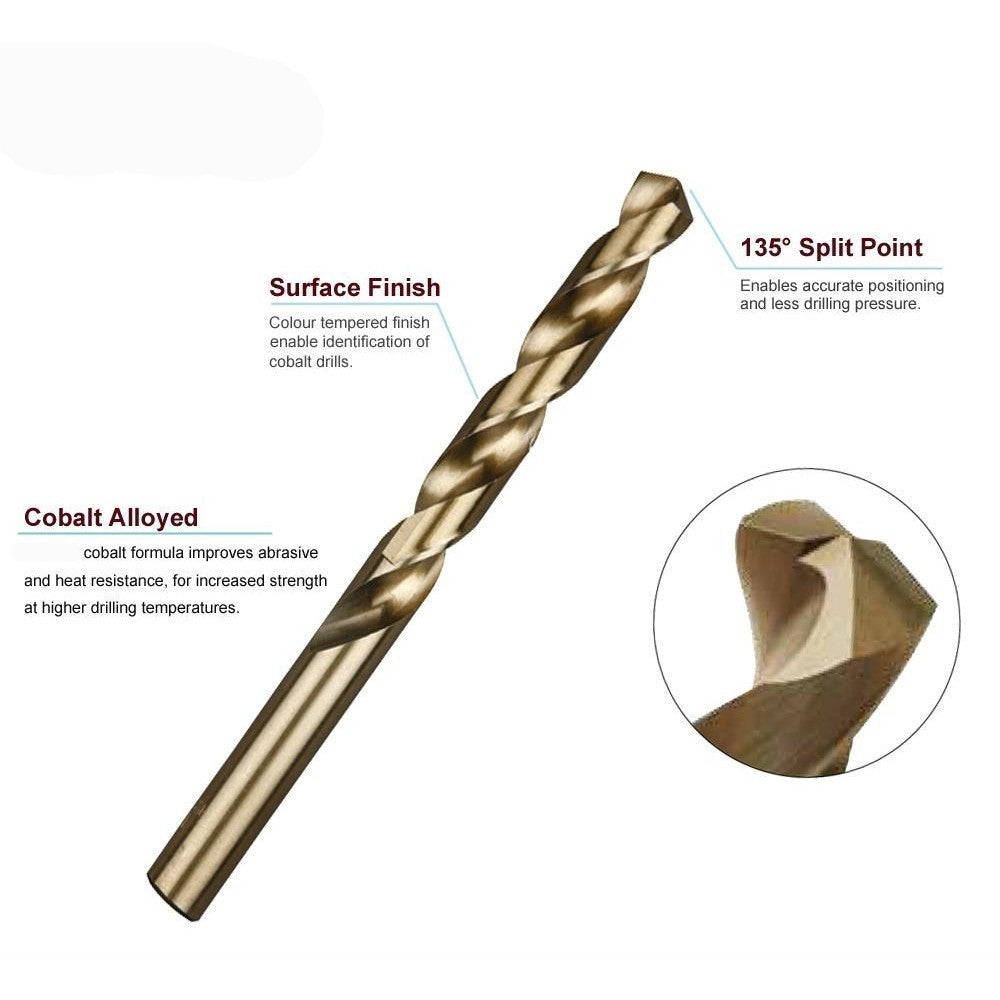 Cobalt HSS Impact Drill / Drilling Bit Sold Per PIECE ING-AC