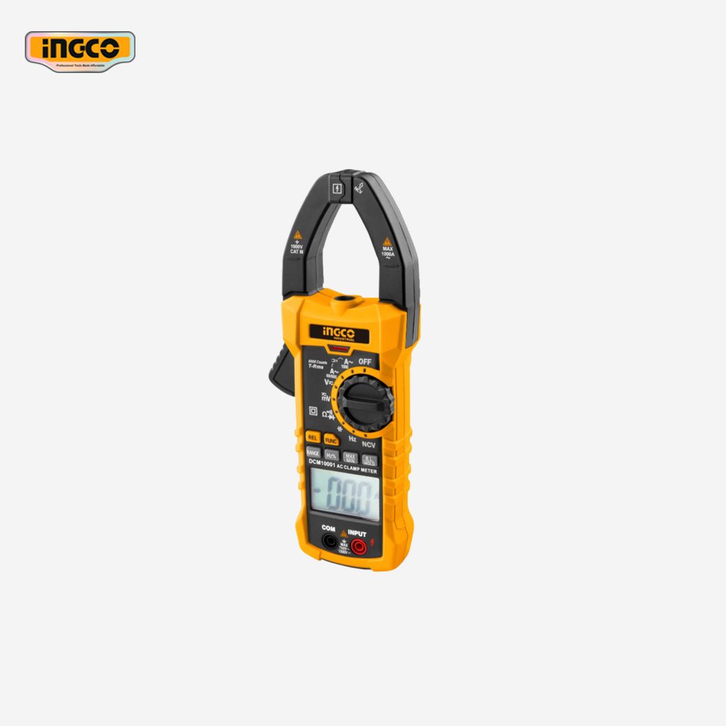 Ingco Digital AC/DC Resistance Capacitance Clamp Meter DCM10001