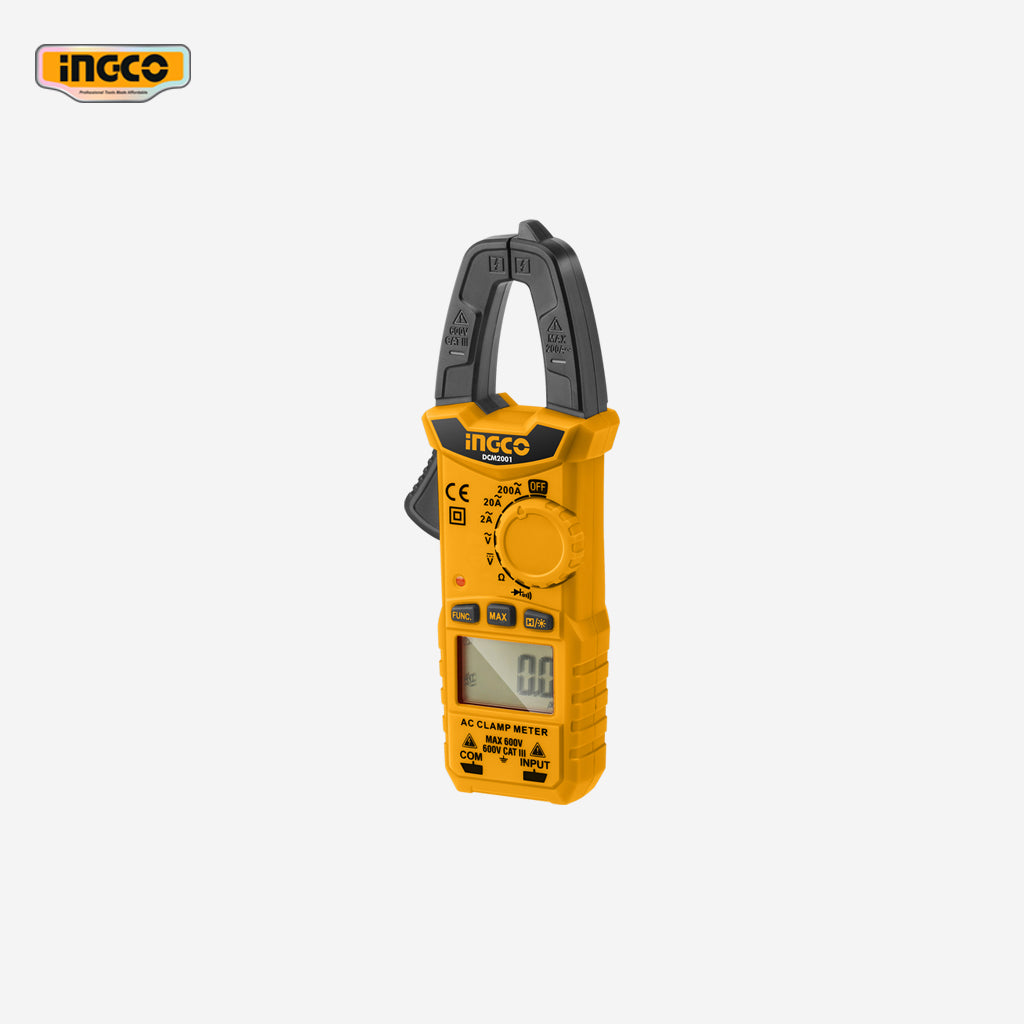 Ingco Digital AC/DC Clamp Meter DCM2001