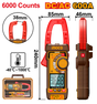 Ingco by Winland TRUR RMS 6000 counts digital clamp meter for AC/DC measurement