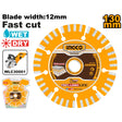 Ingco 5 - Inch Dry Diamond Disc 20mm DMD011301 - Winland Depot