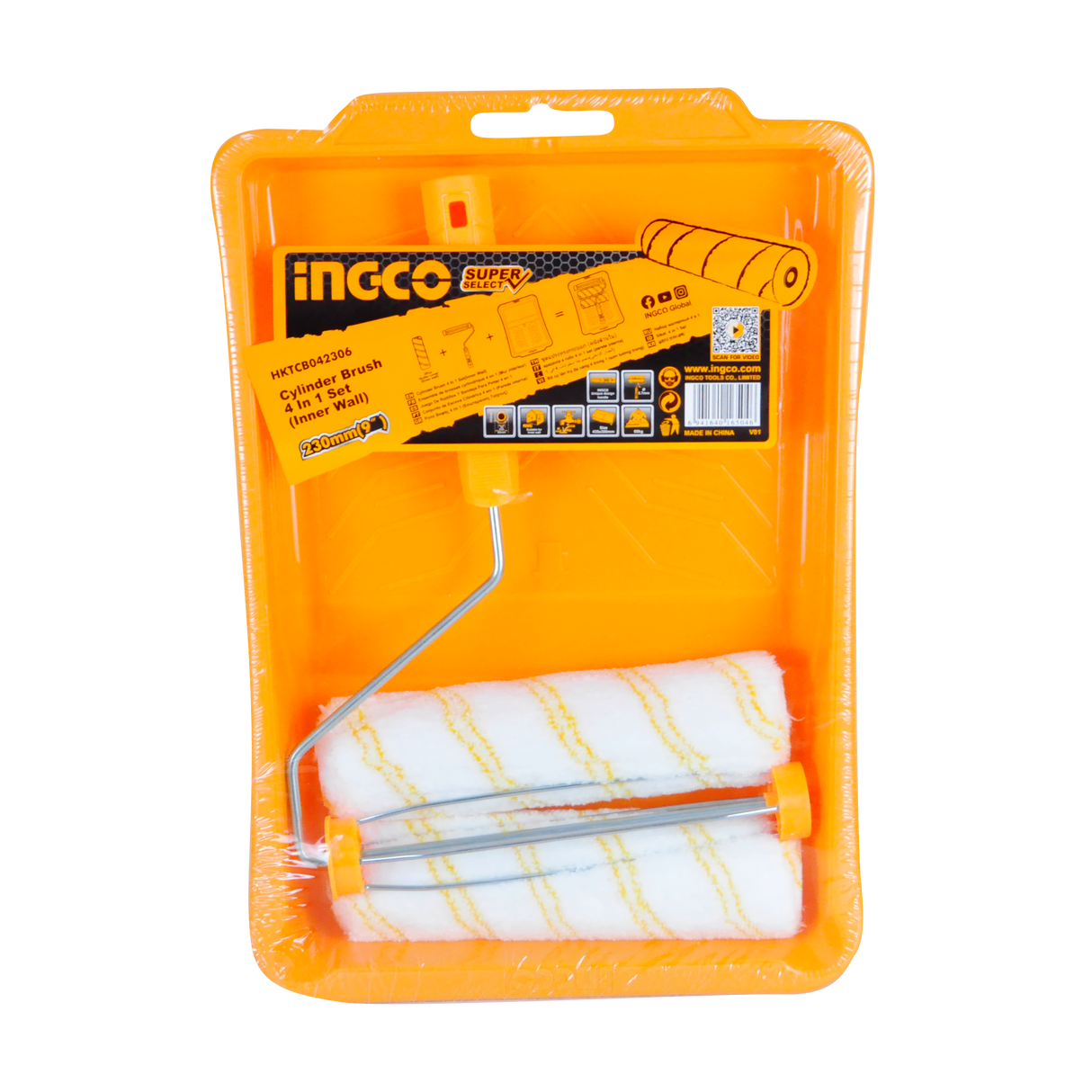 ingco 4-in- cylinder paint brush hktcb042306 ing-ct product photo