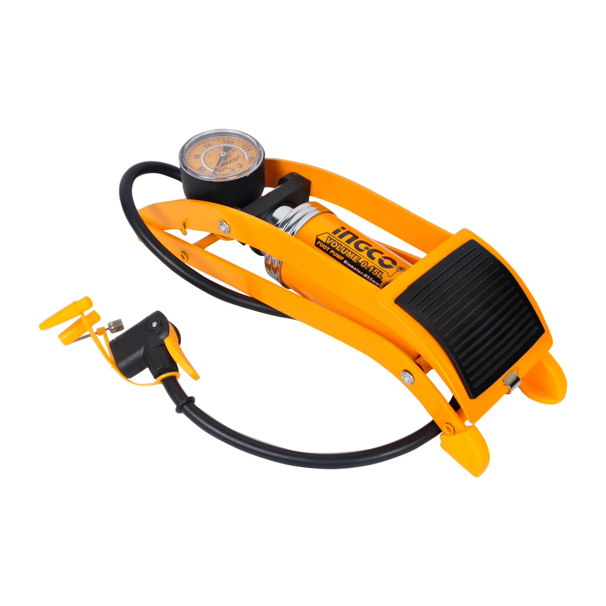 Foot Pump Steel Cylinder and Rubber Pedal MPP5511 ING-HT