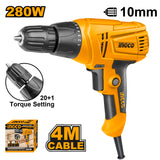 Electric Hand Drill 280 Watts ED2808