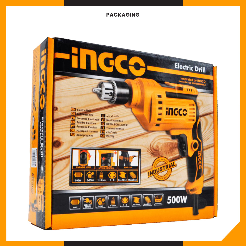 Ingco Electric Hand Drill 500 Watts ED50028 INGCO Philippines