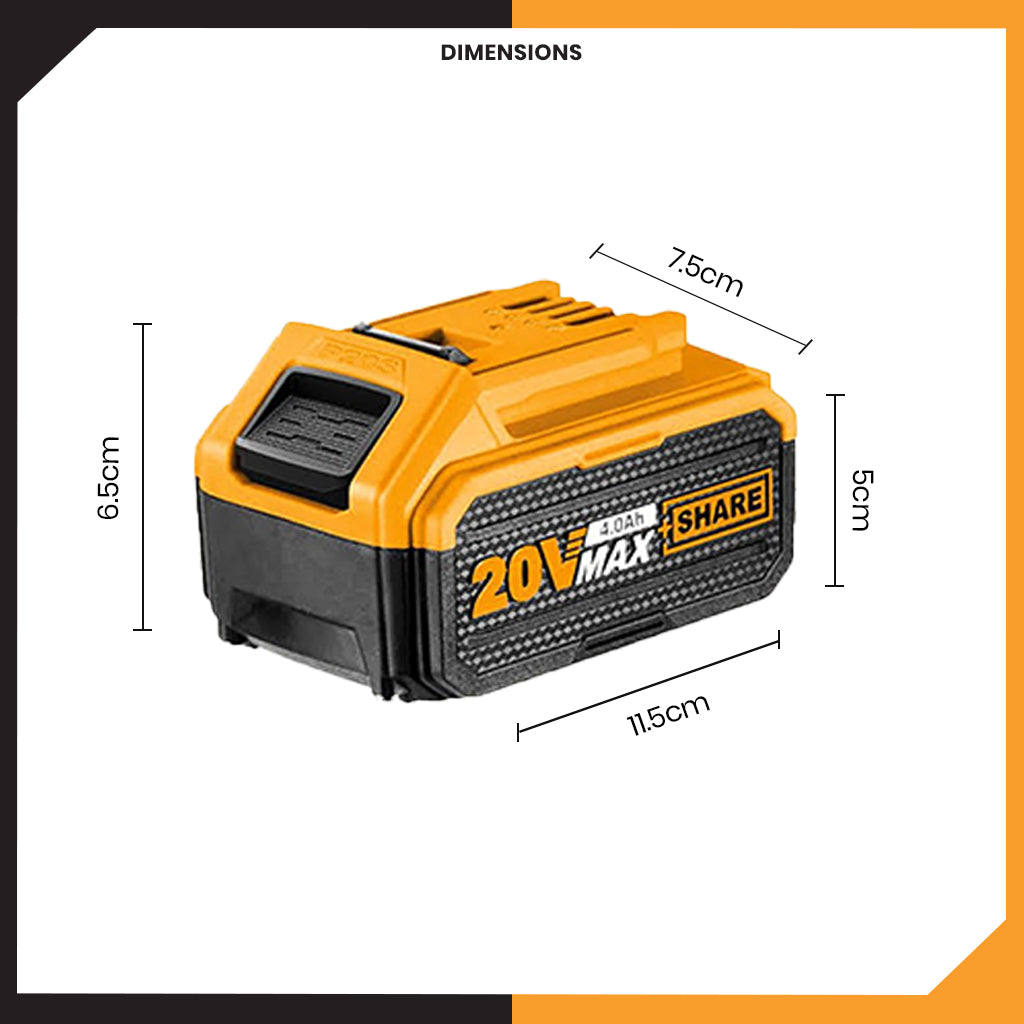 P20S 20V Lithium-Ion Battery And Charger Kit FBCLI20244