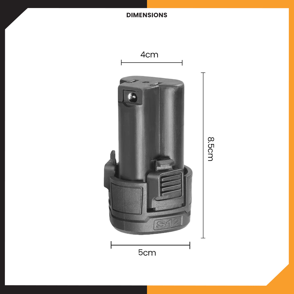 S12 12V Lithium-Ion Battery Pack 1.5Ah FBLI12152