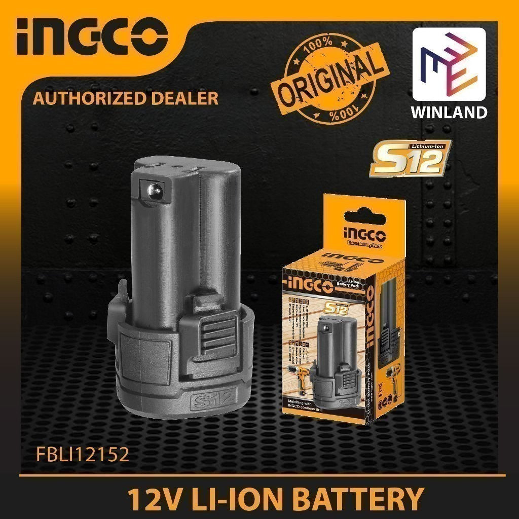 S12 Lithium-Ion Battery Pack 12V 1.5Ah FBLI12153 ING-SP