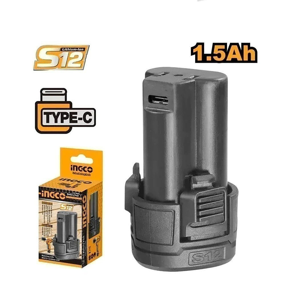 S12 Lithium-Ion Battery Pack 12V 1.5Ah FBLI12153 ING-SP