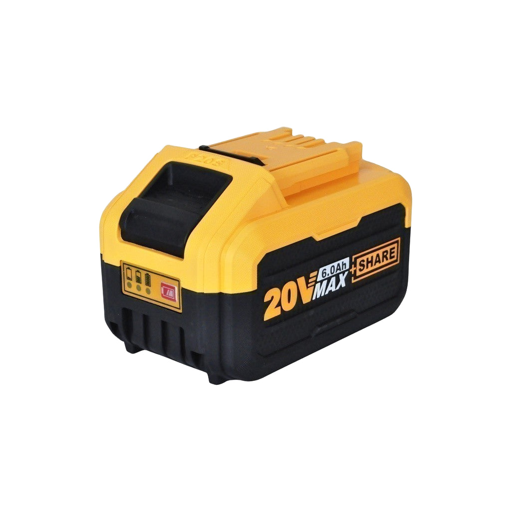 P20S 20V Lithium-Ion Battery Pack 6.0Ah for Cordless Power Tools FBLI2060 ING-SP