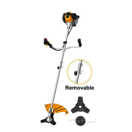 ingco gasoline grass trimmer and bush cutter gbc5434421 product photo