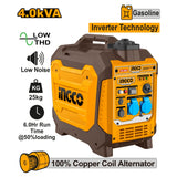 Inverter Gasoline Generator 4.0KVA 220-240V 60Hz GEI40006-5P ING-EN