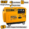 INGCO Silent Diesel Generator Set 9HP 6kVA – GSE60001-5P