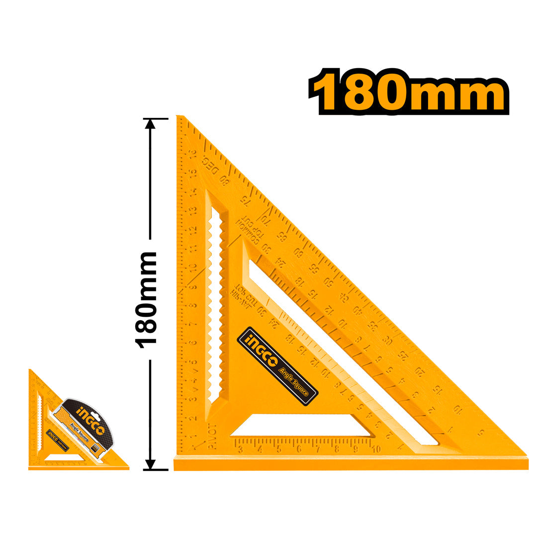 Ingco Speed Square / Angle Square (18 cm) HAS20202