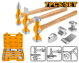 7pcs Body and Fender Hammer Set (Heavy Duty) HBAFH0711 / HBAFH0712 ING-HT
