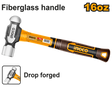 INGCO Ball Pein Hammer 16oz 32oz Drop Forged Hammerhead