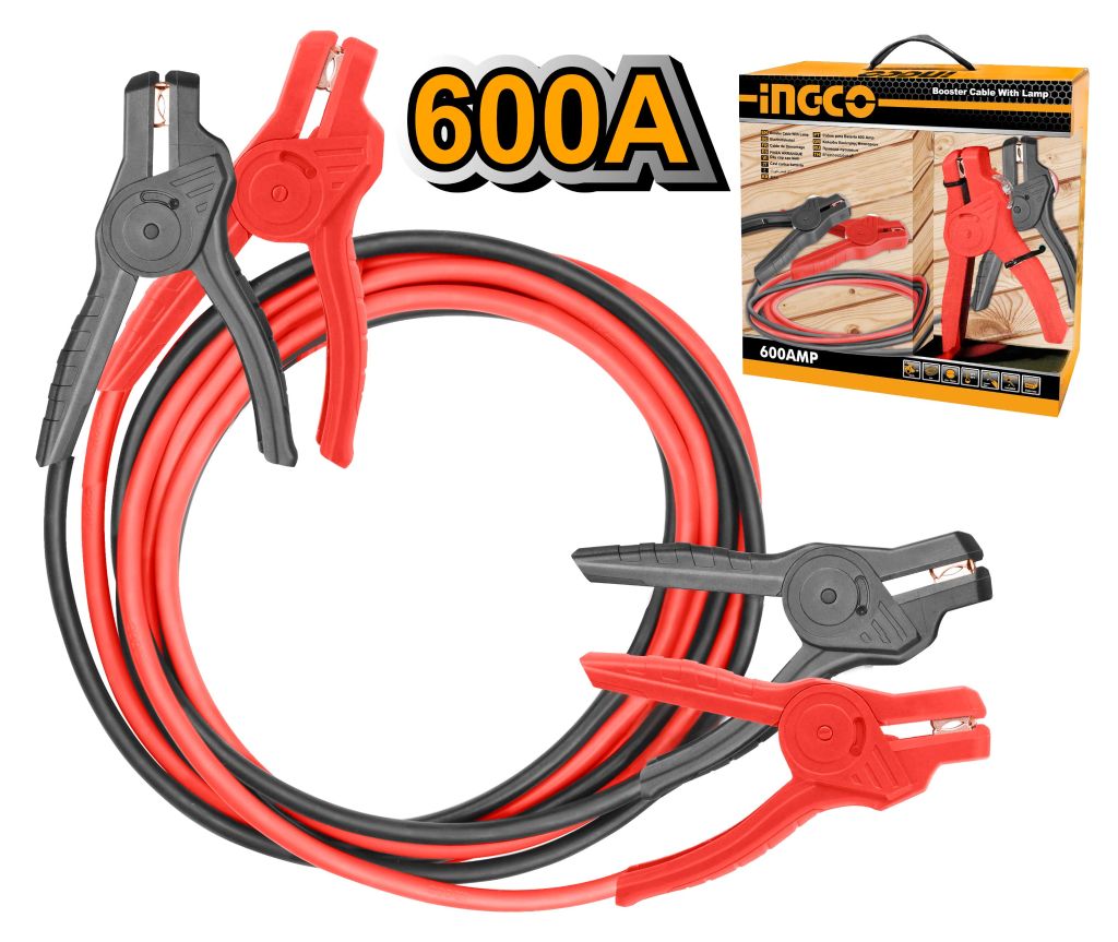 600A Car Battery Booster Cable HBTCP6008