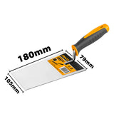 Bricklaying Trowel Stainless Steel Blade(plastic handle) ING-HT