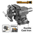 INGCO 4" Bench Vise with Anvil – HBV085
