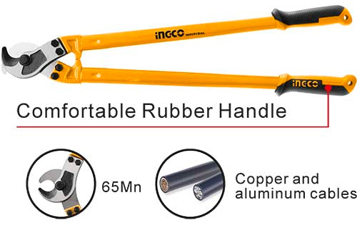 Cable Cutter 36 Inch for Cutting Copper & Aluminum Cable HCCB0136