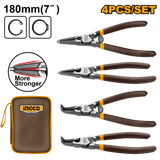 ingco 4 pieces circlip pliers set hccps26180 ing-ht product photo