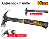 Claw Hammer 16oz/450g to 20oz/560g With Anti-Shock Handle ING-HT