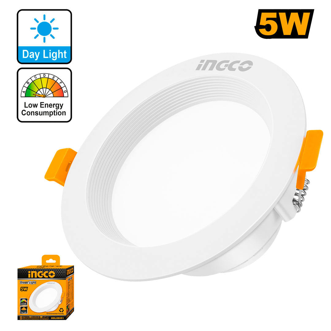 Ingco LED Down Light Downlight Daylight 5W with High Quality LED Chip HDL88051
