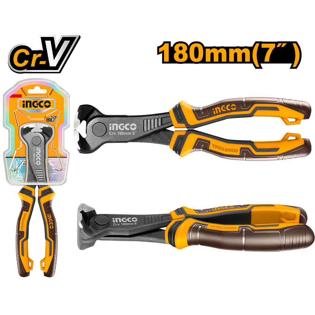 Ingco End Cutting Plier 7 Inch HECP02180