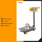 100kg Rechargeable Weighing Scale HESA31003