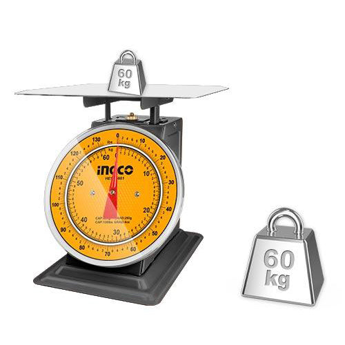 Ingco 60Kg Spring Table Weighing Scale HESA5601 – INGCO Philippines