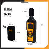 Digital Sound Level Meter 30-130dB HETSL01
