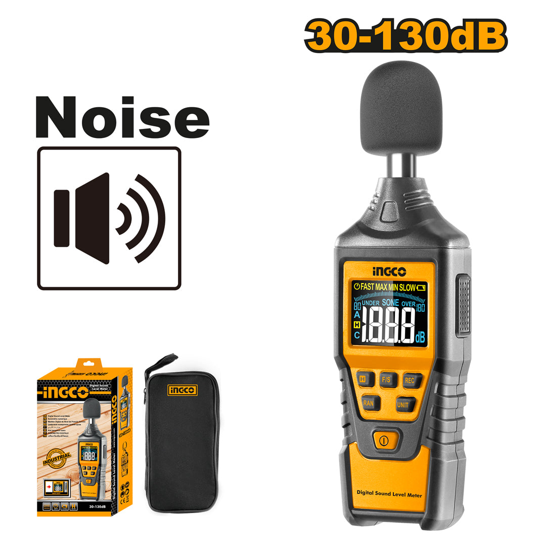Digital Sound Level Meter 30-130dB HETSL01