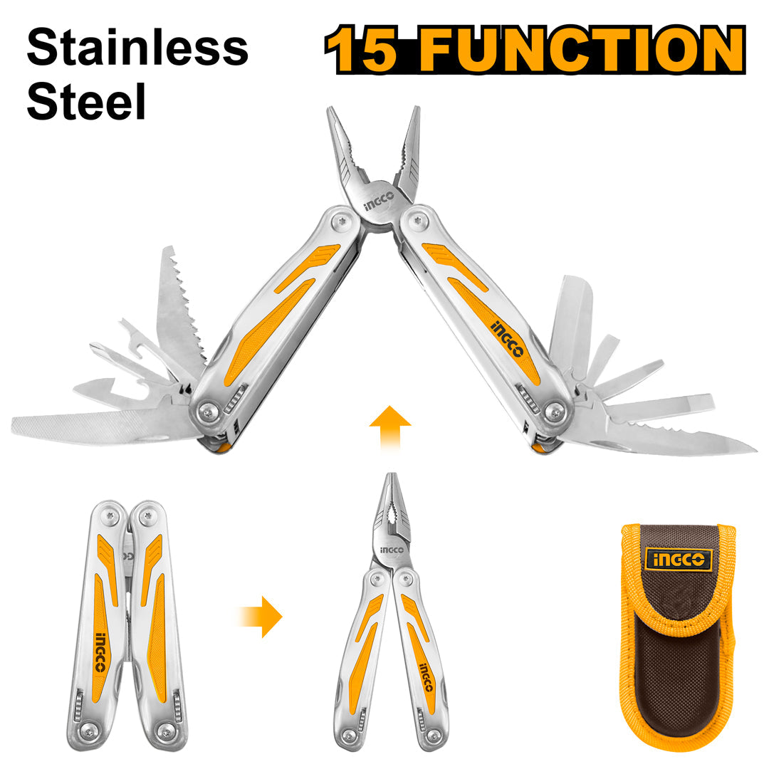 Ingco Foldable Multi-Function Tool HFMFT0115