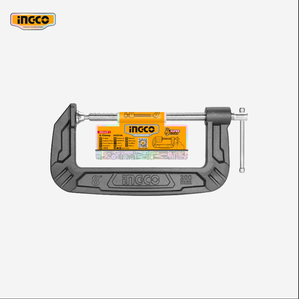 Ingco G-Clamp Cast Iron 125mm HGC0105