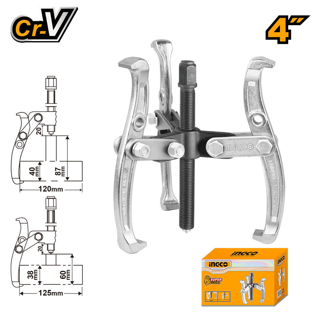 4 Inch Three Jaws Gear Puller Remover Jaw Bearing HGP08034