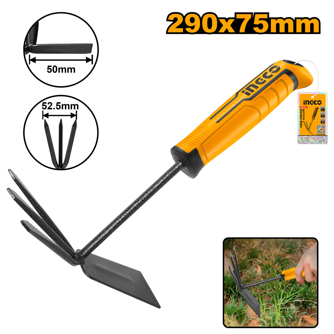 Ingco Gardening Rake Tool 290mm HGT979K