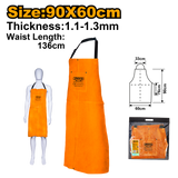 Leather Welding Apron 90 x 60cm Gray | Brown (SOLD PER PIECE) ING-SE