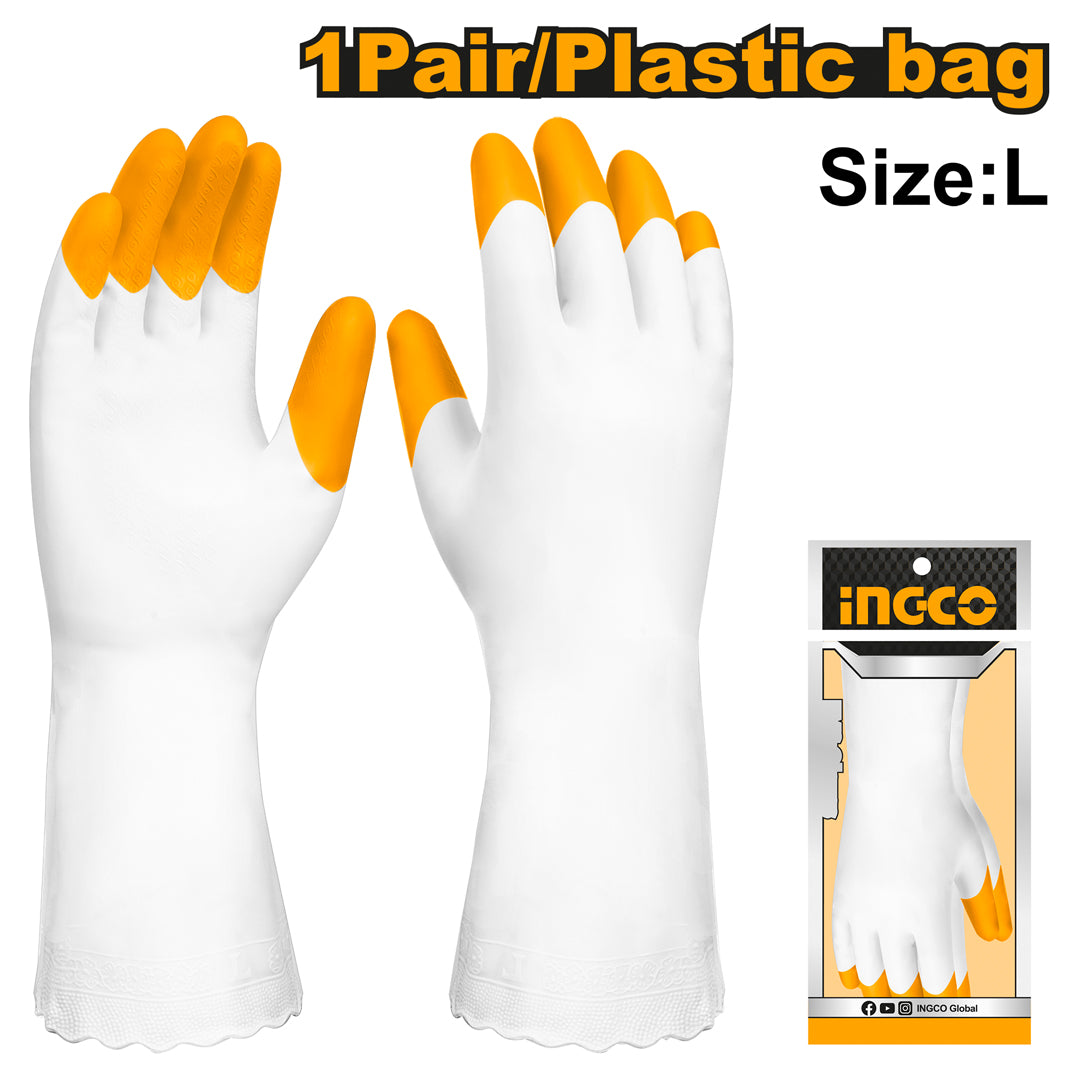 PVC Safety Gloves 32cm HGVP03