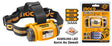INGCO HHL013AAA2 industrial head lamp IPX4 with 3 AAA batteries
