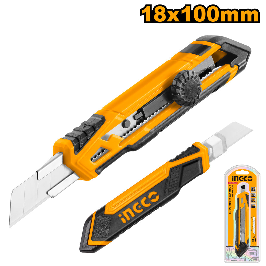 Ingco Snap-Off Blade Knife Round HKNS16618