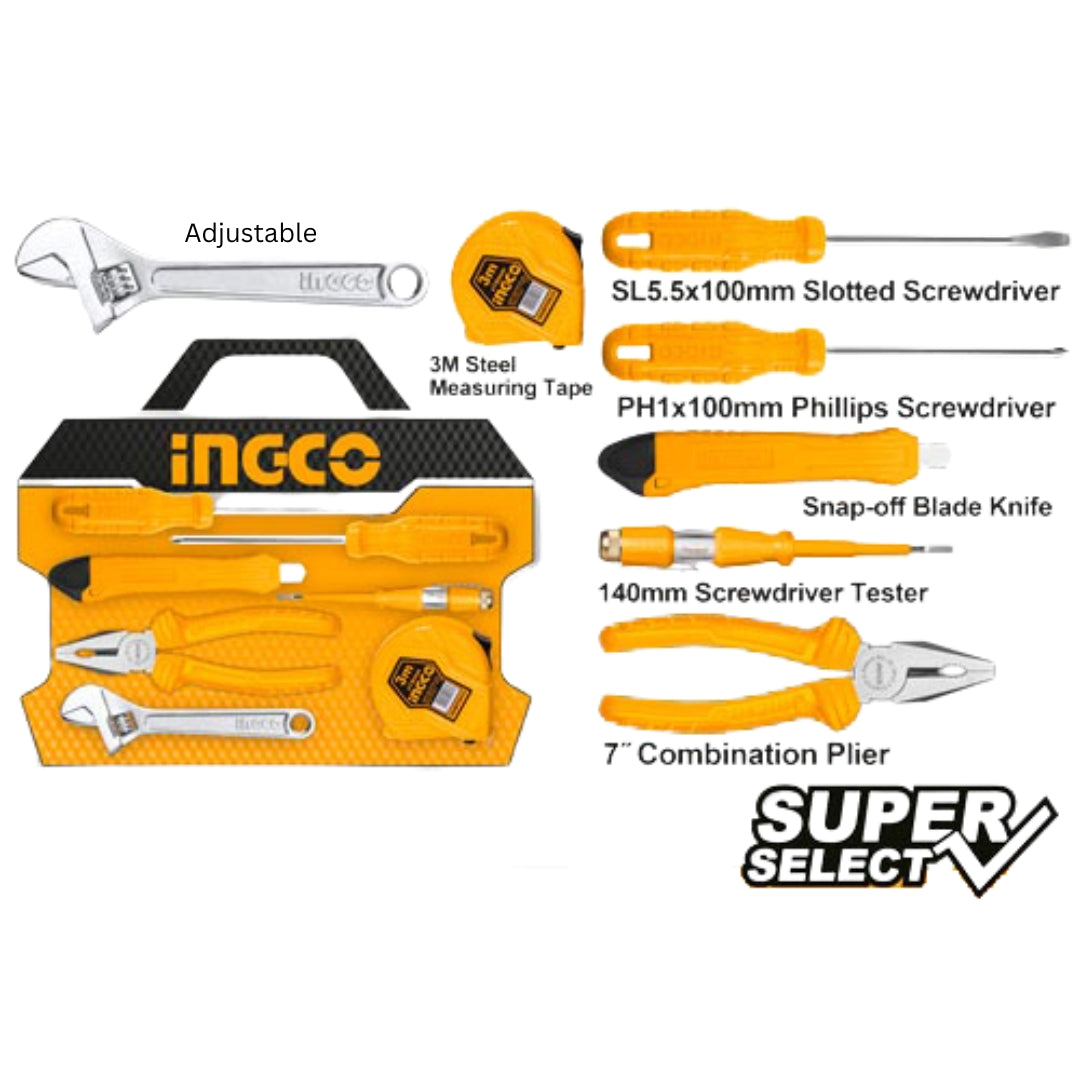 7 Pcs Hand Tools Set HKTHP10807 ING-HT