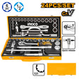 Ingco 24 Pcs Socket Set 1/2 Inch HKTS0243 - Winland Depot