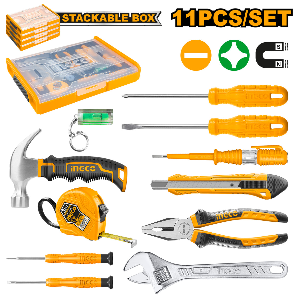 11 Pcs Household Tool Set HKTV01H111