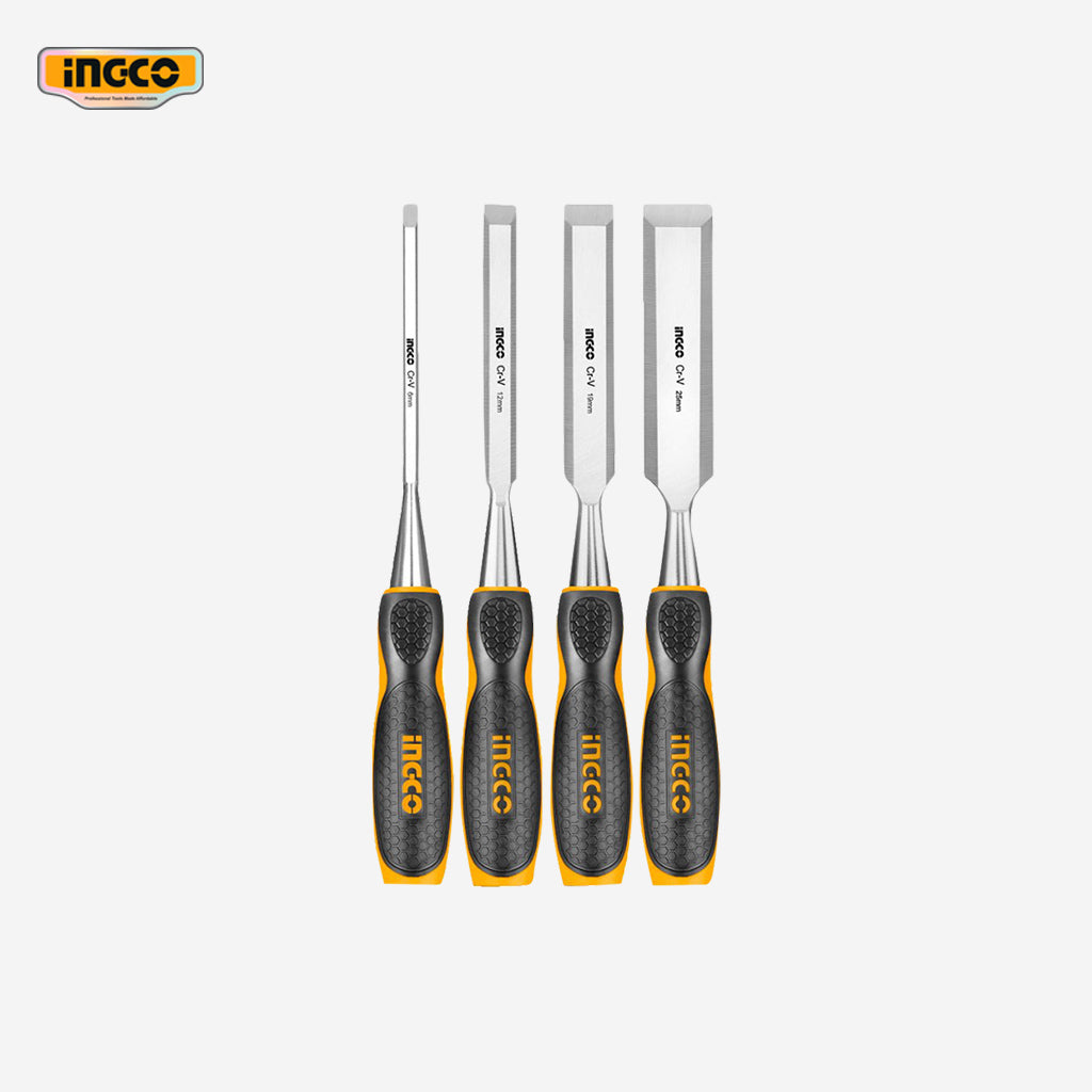 4 Pcs / Set Wood Chisel Cr-V HKTWC0401