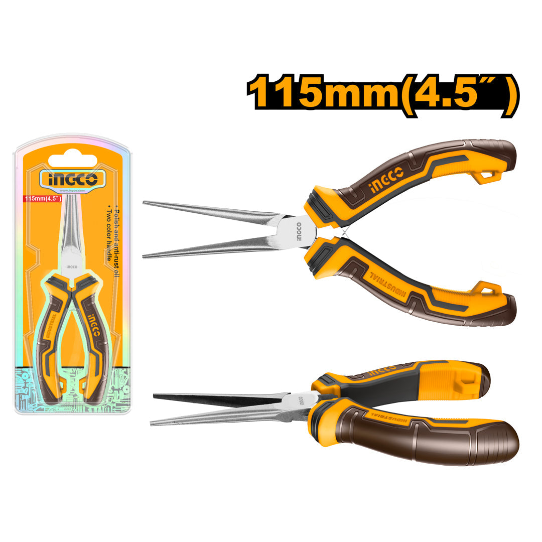 Ingco Mini Needle Nose Pliers 4.5 Inches HMNNP08115