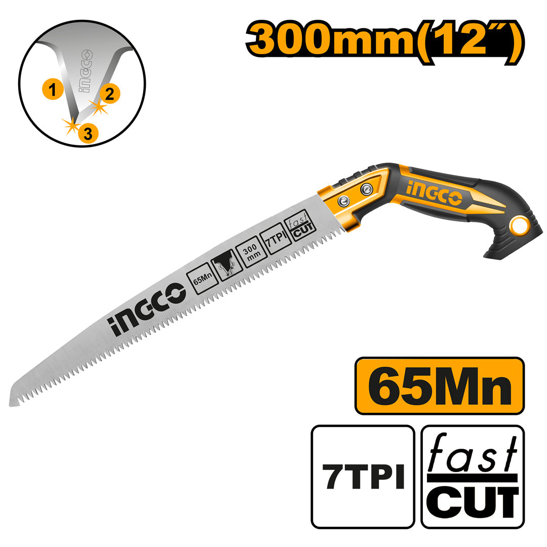 Ingco Straight Pruning Saw 12 Inches HPS30028C